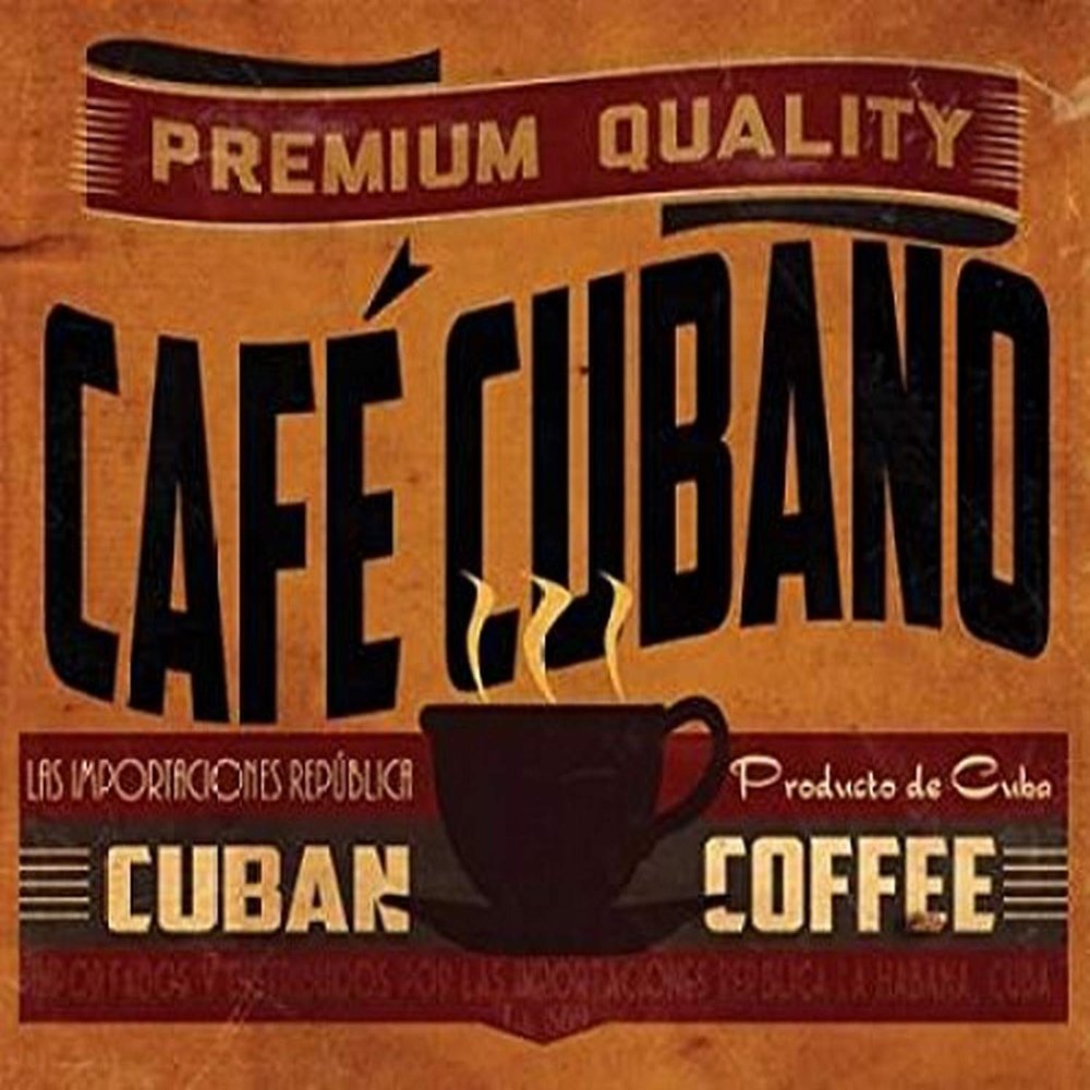 Posterazzi Cuban Coffee Poster Print by Jason Giacopelli, (11 x 14)
