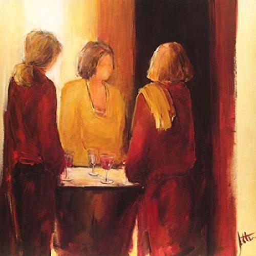 Posterazzi Meeting place I Poster Print by Jettie Roseboom, (12 x 12)