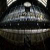 Posterazzi The Meeting Place Statue at St Pancras Railway Station Somers Town London England Poster Print, (32 x 12) view 1