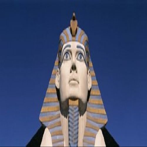 Posterazzi Low angle view Luxor Hotel Sphinx Las Vegas Nevada USA Poster Print, (15 x 6)