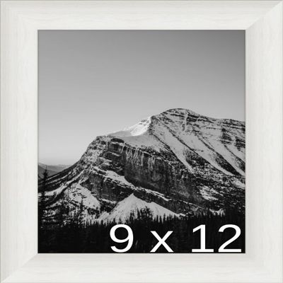 Frame It Easy 9 x 12 Gloss Silver Metal Frame (Stafford)