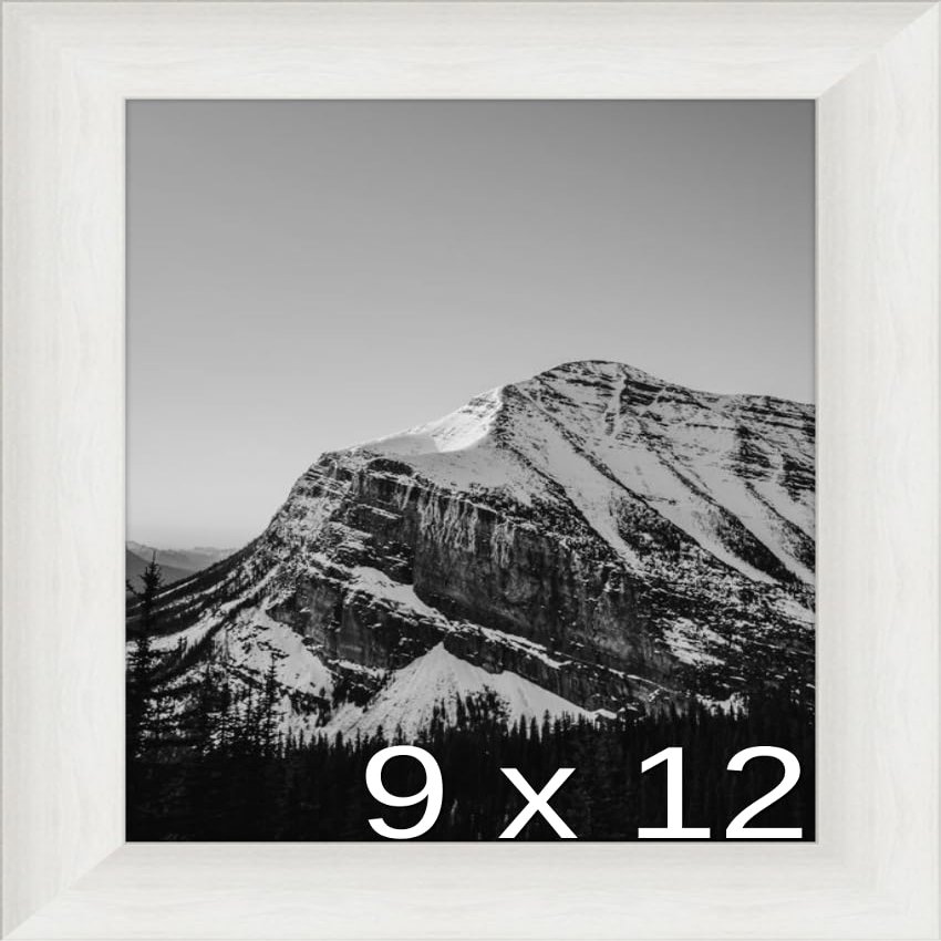 Frame It Easy 9 x 12 Gloss Silver Metal Frame (Stafford)