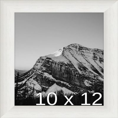 Frame It Easy 10 x 12 Gloss Silver Metal Frame (Stafford)