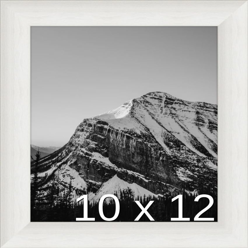 Frame It Easy 10 x 12 Gloss Silver Metal Frame (Stafford)
