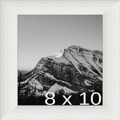 Frame It Easy 8 x 10 Gloss Silver Metal Frame (Stafford)
