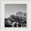 Frame It Easy 8 x 10 Gloss Silver Metal Frame (Stafford) view 1