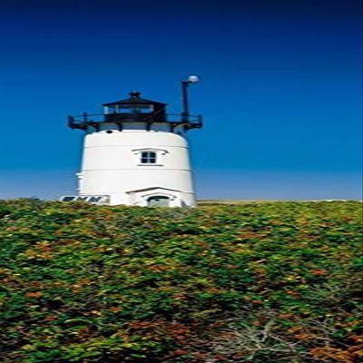 Posterazzi Low angle view of a lighthouse Race Point Light Provincetown Cape Cod Barnstable County Massachusetts USA Poster Print, (13 x 36)