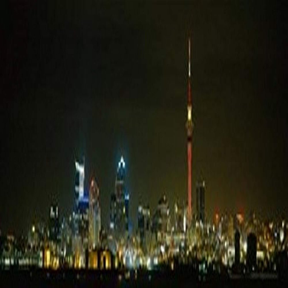 Posterazzi Sky Tower Auckland New Zealand Poster Print by Panoramic Images, (39 x 12)