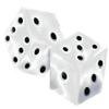 30" dice r MAGNET Vinyl Car Fridge Sticks to any Metal Surface view 1