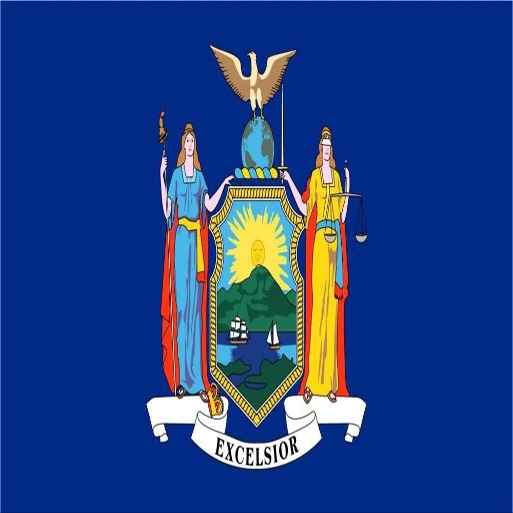 18" North York flag. MAGNET Vinyl Car Fridge Sticks to any Metal Surface