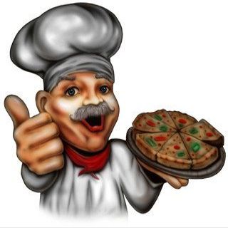 30" pizza chef r MAGNET Vinyl Car Fridge Sticks to any Metal Surface