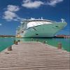 Posterazzi Antigua St Johns Heritage Quay Cruise ship Poster Print by Walter Bibikow, (19 x 28) view 1