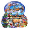 Posterazzi Christmas Snow Globe Poster Print by Adrian Chesterman, (18 x 24) view 1