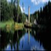 Tower Near A Lake Round Tower Ulster History Park Omagh County Tyrone Northern Ireland Poster Print (35 x 11) view 1