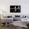 ARTCANVAS Pulp Fiction Bananas Canvas Art Print Stretched Framed Painting Picture Poster Giclee Wall Decor by Banksy - 40" x 26" (0.75" Deep) view 2
