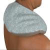 Sposh C Shaped Neck Wrap for Hot or Cold Neck Comfort- Agate Blue Rattan view 1