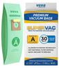 30 Pack Type A Vacuum Bags for Hoover 4010001A, Premium Vacuum Bags for Upright Vacuum Cleaner view 1