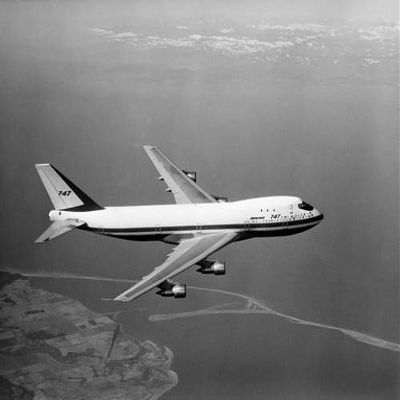 Posterazzi 1960s Boeing 747 In Flight Poster Print by Vintage Collection, (11 X 14)