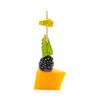 Restaurantware 3.9 x 0.7 Inch Party Toothpicks 1000 Disposable Cocktail Skewers - Wooden Cheese Decoration Sharp Tips Yellow Bamboo Decorative Cocktail Picks Durable For Garnishes Or Appetizers view 1