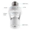 Motion Sensor Light Socket, PIR Motion E26 Screw Bulb Adapter, Adjustable Auto On/Off Night Light Control, Garage Light, for Basement, Pantry Room, Storage Room, Garage Light view 2