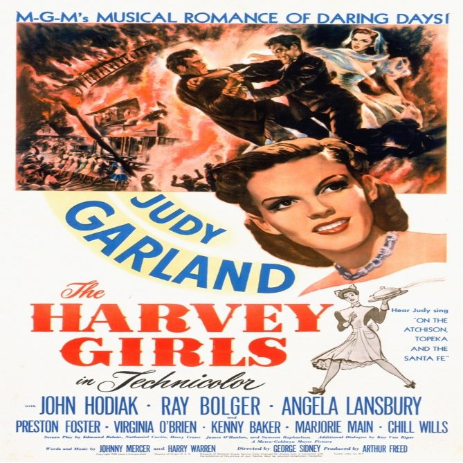 Posterazzi The Harvey Girls Judy Garland 1946 Movie Masterprint Poster Print, (11 x 17)
