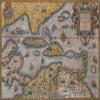 Posterazzi Map of Gulf of Mexico and C Poster Print by Science Source, (24 x 18), Varies view 1