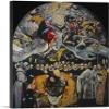 ARTCANVAS The Burial of the Count of Orgaz 1588 Canvas Art Print Stretched Framed Painting Picture Poster Giclee Wall Decor by El Greco - 40" x 26" (0.75" Deep) view 1
