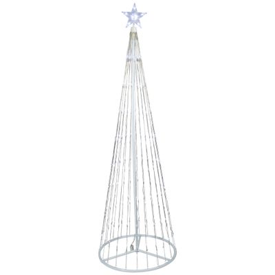 NORTHLIGHT 32912676 Christmas Decorations,Yard Art,Trees, White