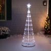 NORTHLIGHT 32912676 Christmas Decorations,Yard Art,Trees, White view 3