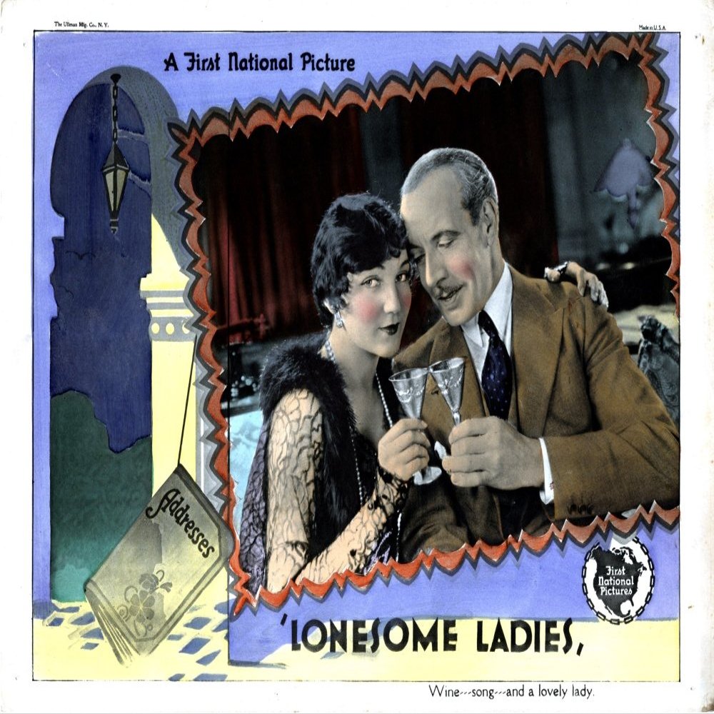 Posterazzi Lonesome Ladies From Left Jane Winton Lewis Stone 1927 Movie Masterprint Poster Print, (28 x 22)