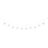 Northlight Twinkling Icicle Snowflake Christmas Lights - Clear - 8.6' White Wire - 100ct view 4