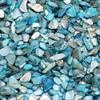 BeachWalk Small Natural Crushed Shells - for Weddings, Vase Filler, Home Dcor, and Crafts (48 oz (3 lb), Blue Pearl) view 1