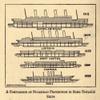 Diagram An Unsinkable Titanic 1912 Comparison of bulkhead protection Poster Print (18 x 24) view 1