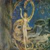 Posterazzi Eve tempted by the Serpent c.1796 Poster Print by by William Blake, (18 x 24) view 1