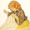 Good Housekeeping Mar 1926 Sewing Poster Print by Jessie Willcox Smith (18 x 24) view 1