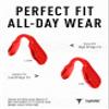 ToughAsNails Red Replacement Ear Socks and Nose Pads for Oakley Radar EV Path OO9208/OO9275/Radar EV Pitch OO9211 view 4