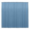 Ultimate Polyester Backdrop Drape Panel - Machine Washable Curtains for Living Room, Events & Photo Booth - Flame Resistant, USA Made - Light Blue, 72" w x 120" l (Pack of 10) view 1