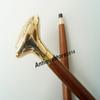 Mahira Nautical Vintage Brass Looking Cane Designer Handle/Walking Stick Antique Fancy Cane Long Gift B view 2
