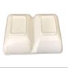 Lucky Star Melamine 2-Compartment Twin Divided Spicy Soy Sauce Dishes Mustard Wasabi Sashimi Rectangular Plastic Dipping Plates, 5-3/4"LX 2-3/4"W X 1"H (2.5 oz/Compartment), IM Series (96 pcs) view 4