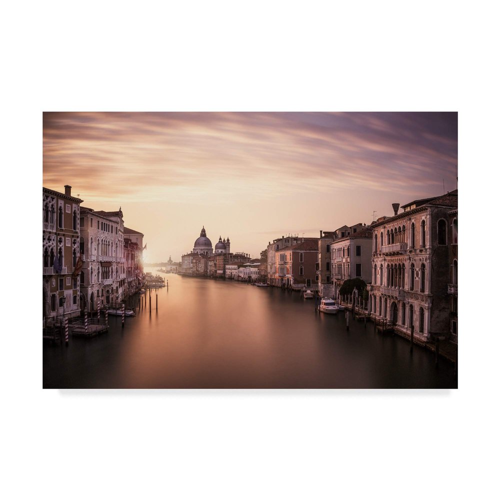 Trademark Fine Art Venice River by Dan Muntean, 16x24-Inch, 16x24