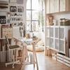 IKEA Finnvard Trestle with Shelf Birch 303.457.17 Size 27 1/2x28/36 5/8 " view 4
