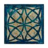 Trademark Fine Art Stained Glass Indigo IV by Megan Meagher, 24x24-Inch, view 1