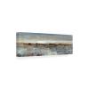 Wrapped Canvas Wall Art - Tim Otoole 'Grey Mist Ii' Wall Art for Living Room, Bedroom, or Office Dcor - 10x32 view 1