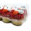DFI Detroit Forming LBH6656 Clear Hinged Plastic Container for 6 Cupcakes/Muffins - Pack of 10 view 3