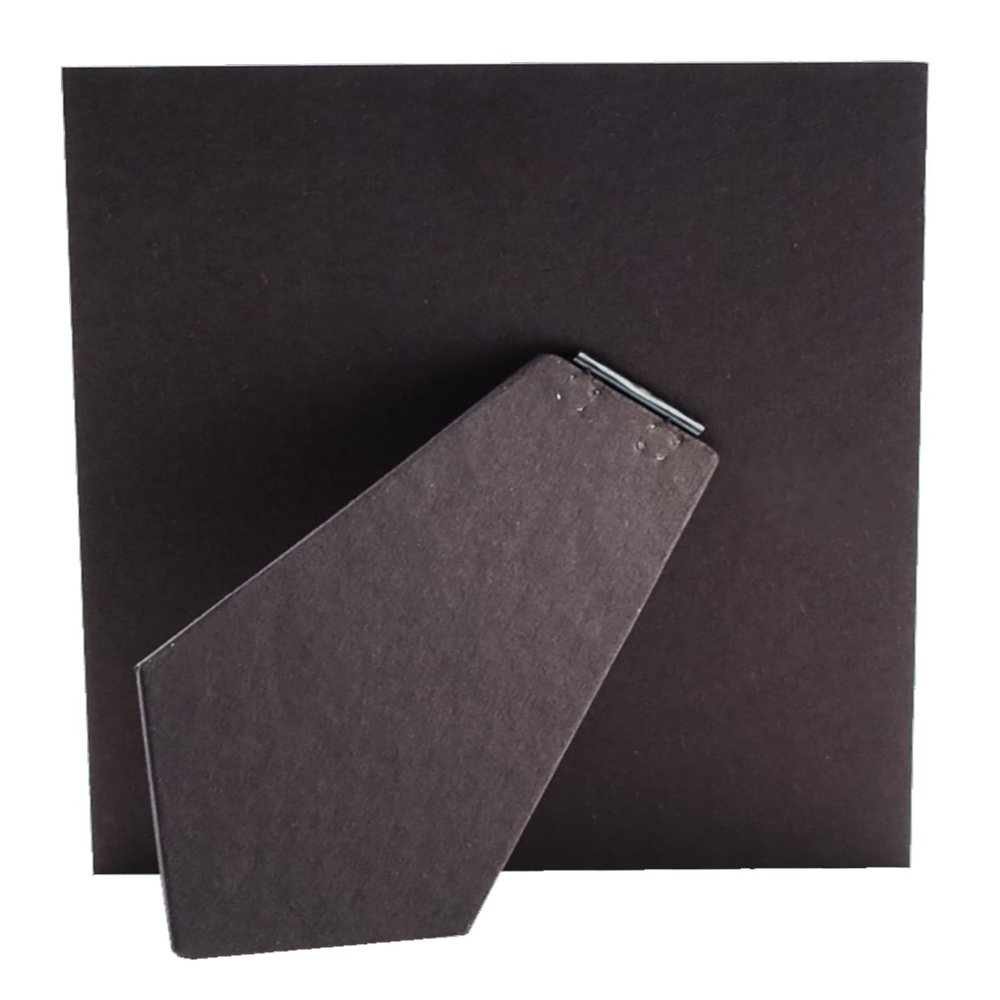 CountryArtHouse 10 Pack of 5x7 Cardboard Easel Backs with 2 Metal Hangers for Tile, Art, or Picture Frames