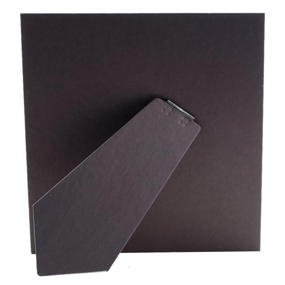 10 Pack of 8.5x11 Cardboard Easel Backs with 2 Metal Hangers for Tile, Art, or Picture Frames