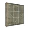 Trademark Fine Art Geometric Blueprint IV by Vision Studio, 18x18-Inch, view 2