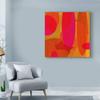 Trademark Fine Art Warm Ellipses II by Ricki Mountain, 18x18-Inch, view 3