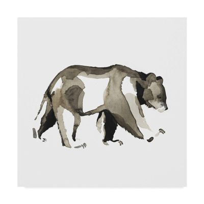 Trademark Fine Art Watercolor Woodland IV by Grace Popp, 18x18-Inch,