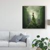 Trademark Fine Art Go Green Woman by Hardibudi, 18x18-Inch, 18x18 view 3